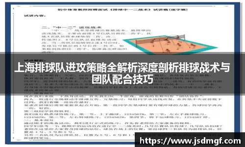 上海排球队进攻策略全解析深度剖析排球战术与团队配合技巧
