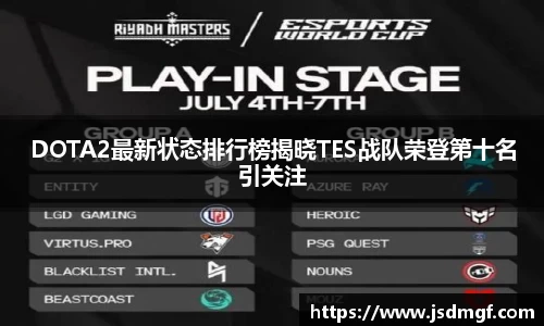 DOTA2最新状态排行榜揭晓TES战队荣登第十名引关注