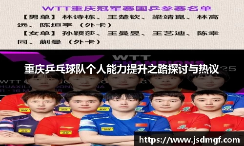 重庆乒乓球队个人能力提升之路探讨与热议